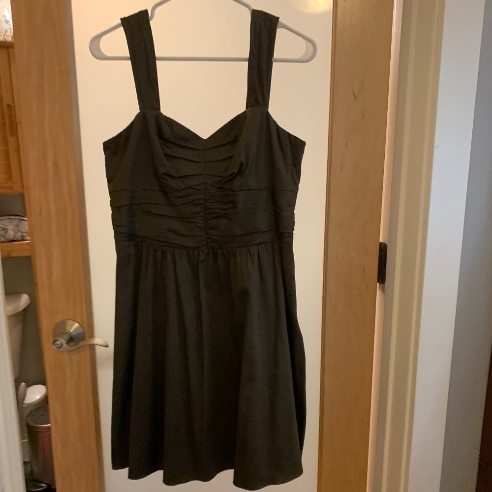 Gray mini dress